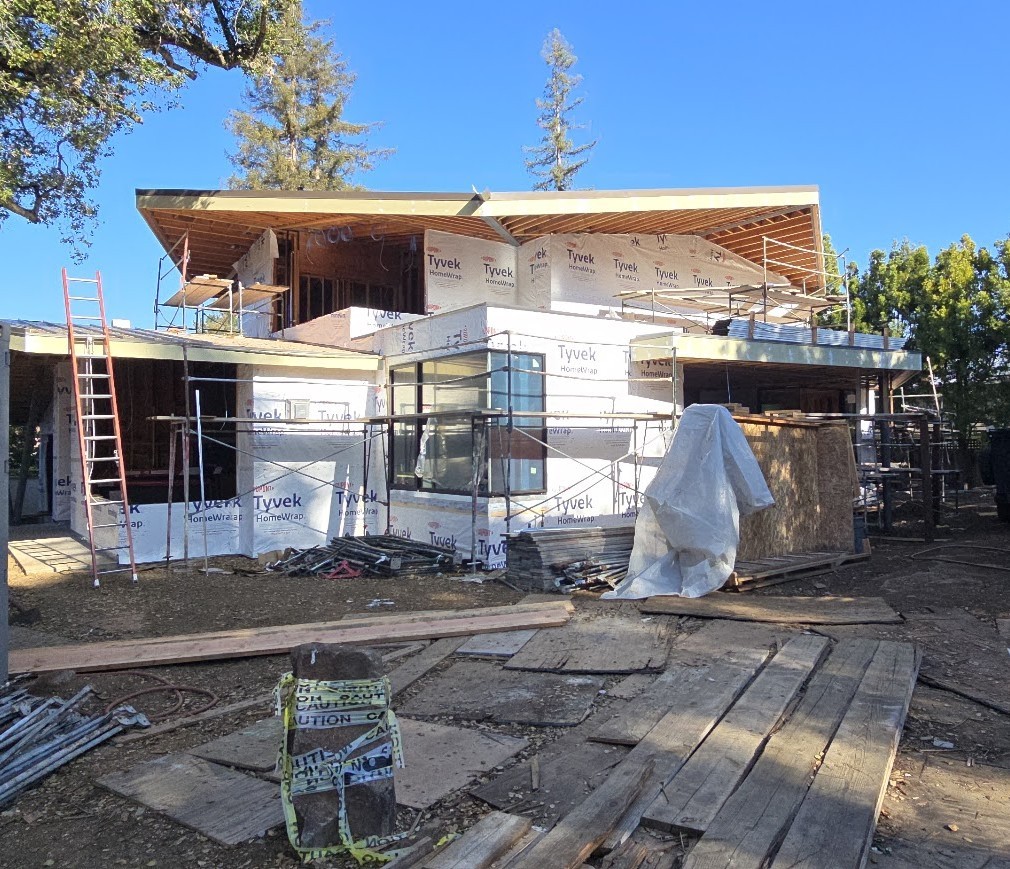 New-home construction project