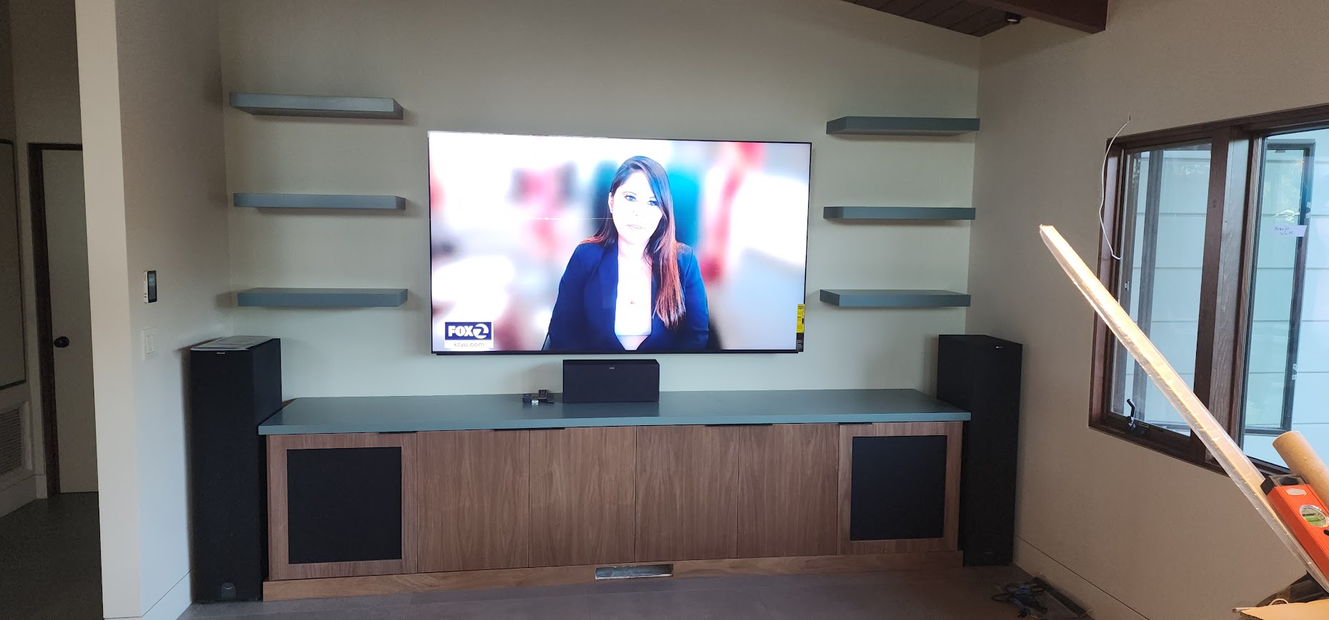 Home theater and audio setup